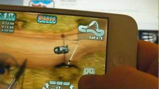 Mini Motor Racing App Review for iPhone, iPod Touch and iPad (HD) screenshot 3