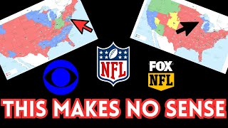 The Week 18 NFL TV Maps Make NO SENSE