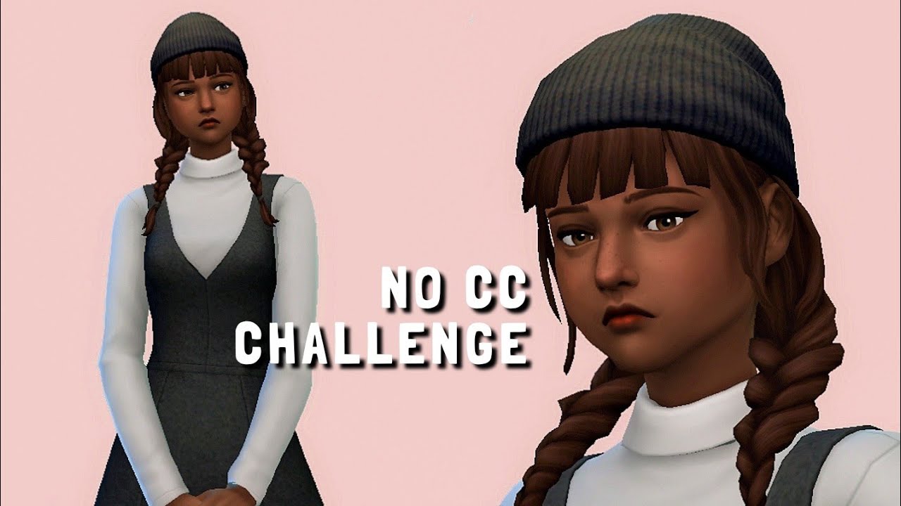 The Sims 4 | NO CC CHALLENGE | Create A Sims | #8 - YouTube