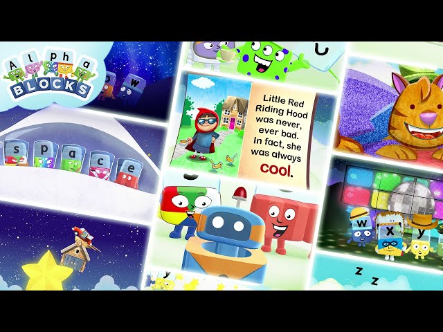 キッズ・ファミリー Learn to Read with the Alphablocks Let's Read Our Favorite Stories | Learn to Read and Spell for Kids