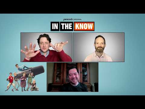 Zach Woods and Brandon Gardner Interview for Peacock's In The Know