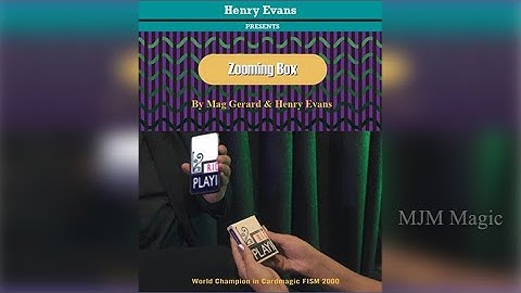 Check out Zooming Box  by Mag Gerard and Henry Evans at MJMMagic.com (see link below)