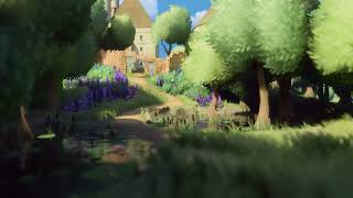 Tiny Glade Zoom Background -  Castle Approach