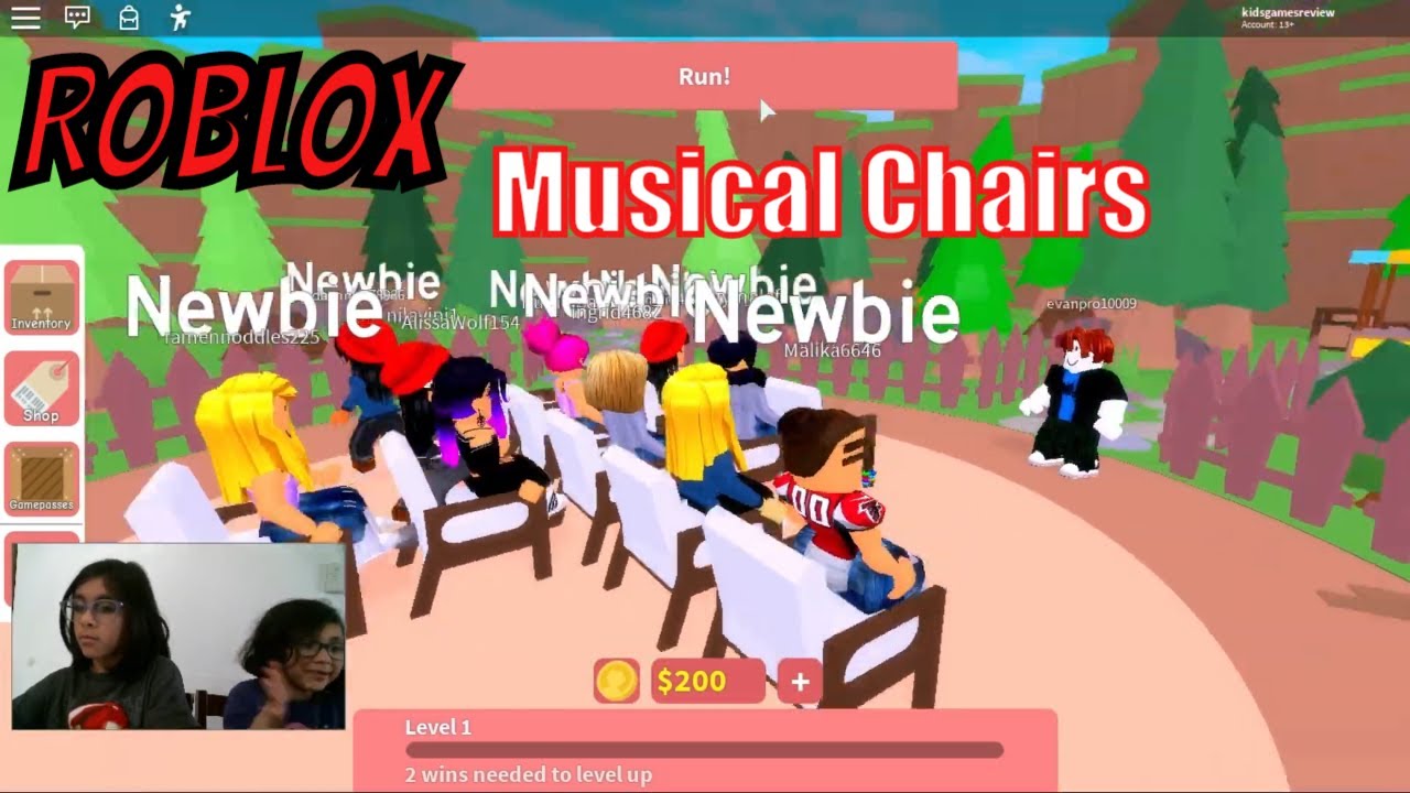 New Musical Chairs Roblox With Hanna And Aliza Youtube - musical chairs in roblox