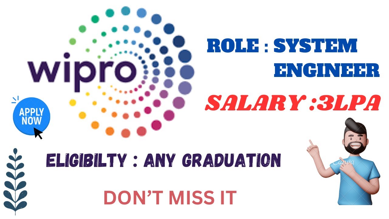 WIPRO SYSTEM ENGINEER NOTIFICATION | SYSTEM ENGINEER | LATEST ...