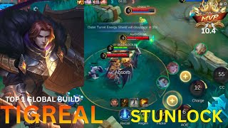 TIGREAL MVP Gameplay 🔥 Best Tank Build & Insane Ultimate Sets | Mobile Legends