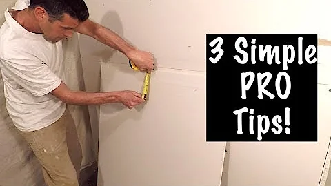 How to Cut Drywall EFFICIENTLY!
