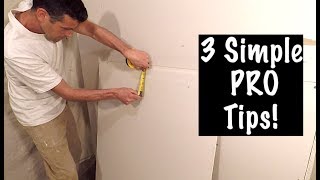 How to Cut Drywall EFFICIENTLY!