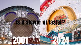 California Screamin' (2001) vs Incredicoaster (2024, Non Copyright) POV comparison