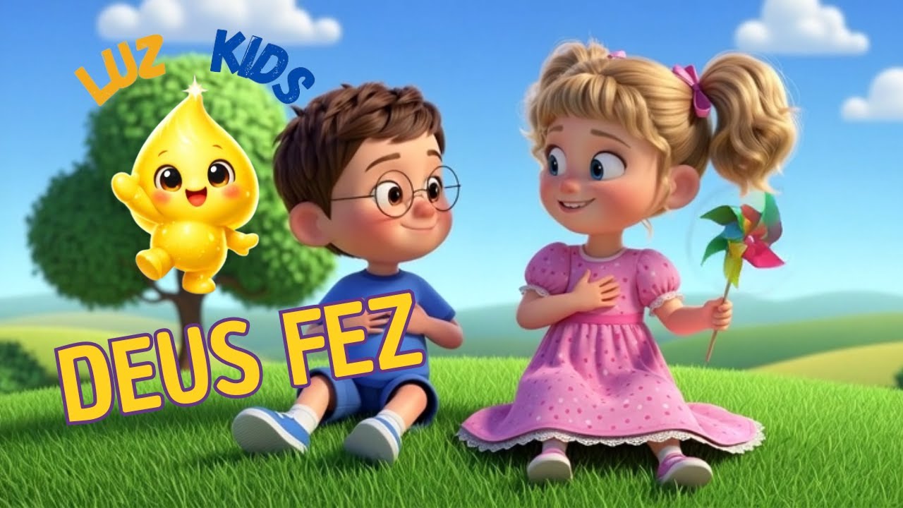 DEUS FEZ | Música Cristã Infantil | LUZ KIDS