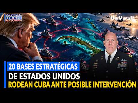 20 bases estratégicas de EE.UU. rodean Cuba ante posible intervención