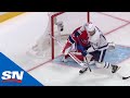 Alex Galchenyuk Makes Great No-Look Pass To William Nylander Who Slots It Home