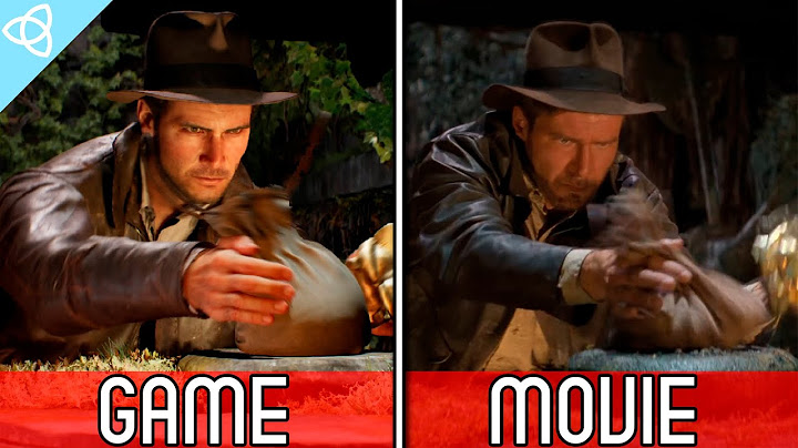Indiana Jones and the Great Circle vs. Raiders of the Lost Ark (Game vs. Movie) | Side by Side