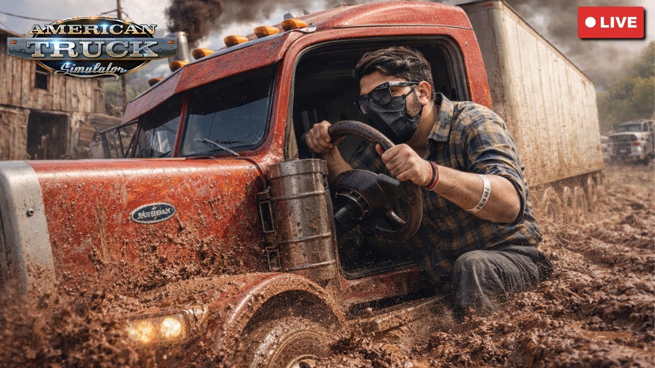 Live :- After A Long Time In ATS | BIG CONVOY | FULL FUN |