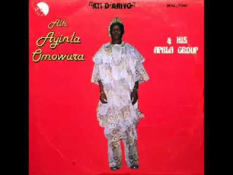 Alhaji Ayinla Omowura  His Apala Group  Vol 15   Ati DAriyo 70s NIGERIAN Fuji Yoruba Music ALBUM