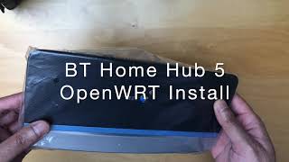 OpenWrt Installation on a BT Home Hub 5 Router