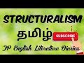 Structuralism in tamil