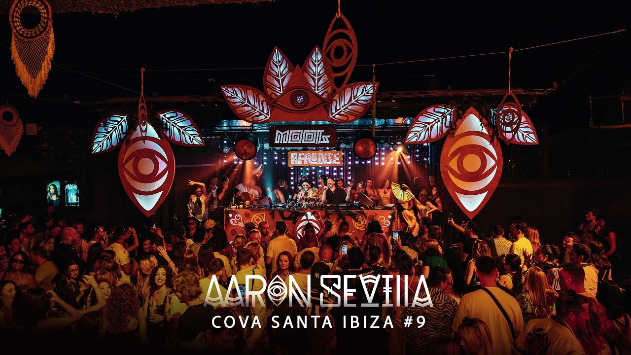 ⁣Aaron Sevilla Fire Live Afro House Dj Set at Afrodise & Moots Ibiza