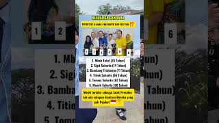 Download Lagu THE CENDANA FAMILY!! THIS IS A PORTRAIT OF MR. SOEHARTO'S 6 CHILDREN AND MOTHER TIEN SOEHARTO #sh... MP3