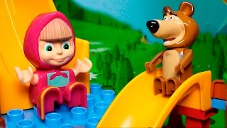 Видео про игрушки - Катание на горке. лучшие мультфильмы для детей на русском Видео про игрушки - Катание на горке. лучшие мультфильмы для детей на русском