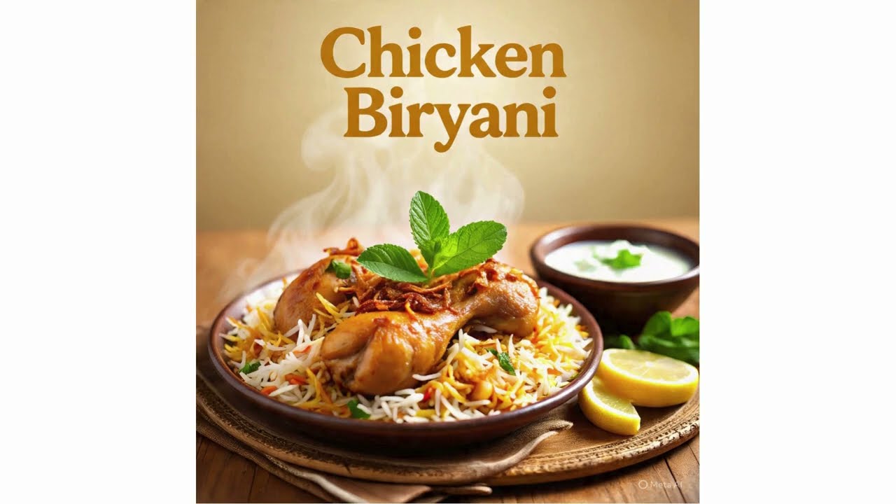 مزیدار بریانی کی ترکیب: سادہ اور آسان