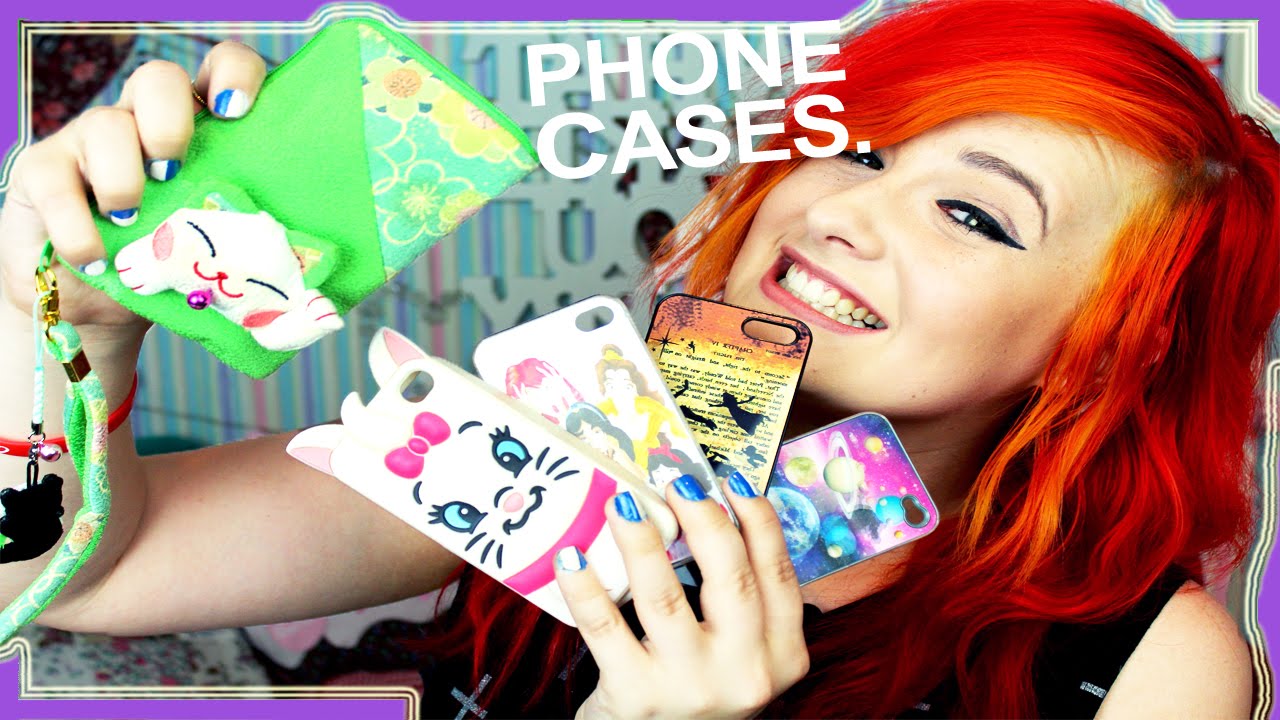 PHONE CASE HAUL!!! | iPhone4 & iPhone5 ♥