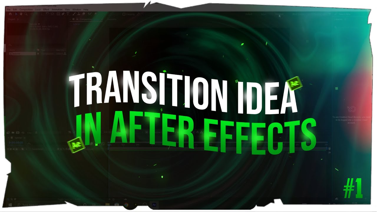 3d XY flip tutorial - After effects | Transition Ideas #1 | Jee online ...