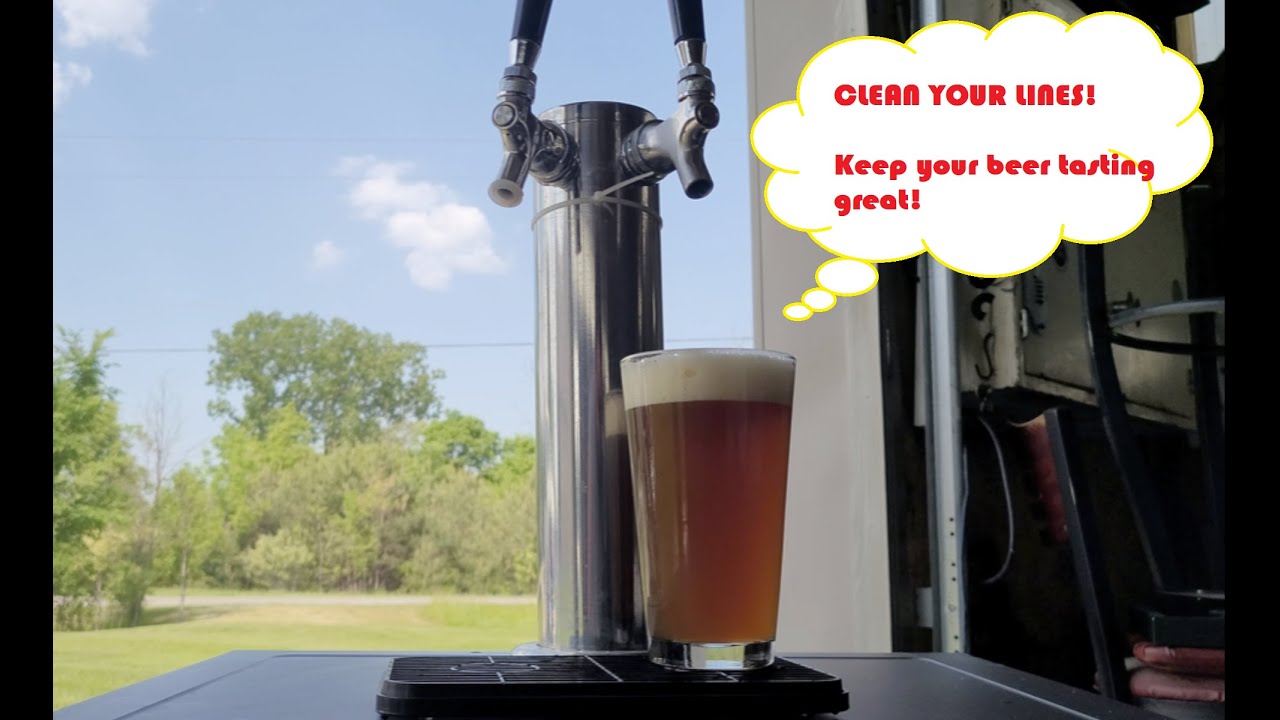 Clean Your Beer Lines! Keep your beer tasting it's best! YouTube