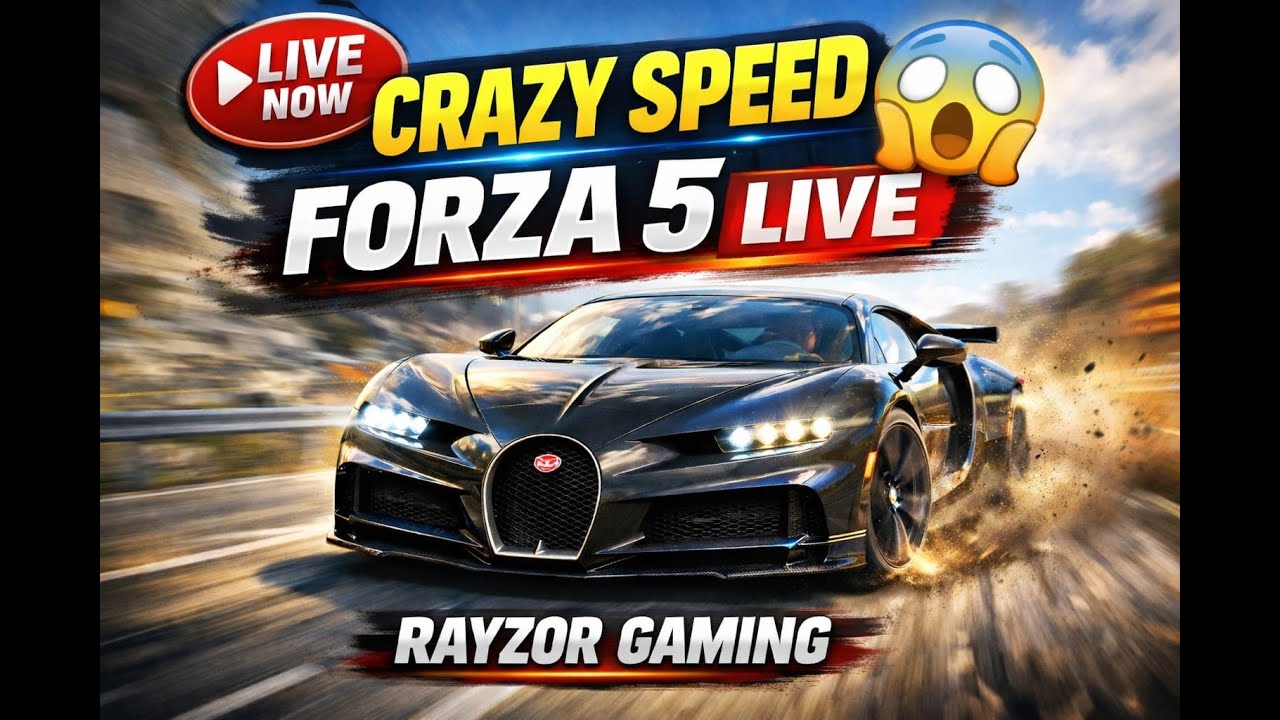 🔴 LIVE | Forza Horizon 5 | High Speed Racing + New Cars Unlock | Rayzor Gaming 🚗🔥