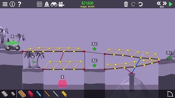 Poly Bridge 2 | 2-06 Roundabout