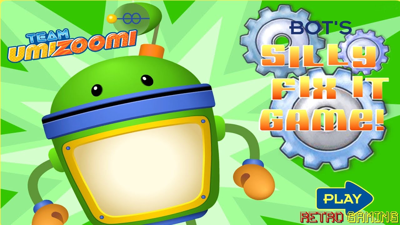 Team Umizoomi | Bot's Silly Fix It Game! | Hammy Kids - YouTube