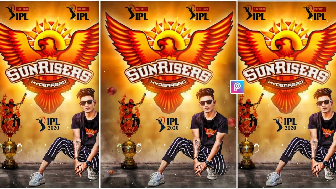 Picsart SRH Photo Editing 🧡| ipl Sun Raisers Hyderabad Photo Editing | ipl editing picsart SRH