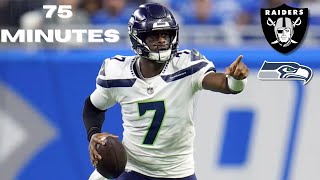 75 MINUTES of Geno Smith NFL Highlights | NEW Raiders QB/ Former Seahawks QB