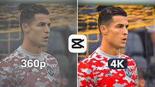 Football Shorts Editing Tutorial in CapCut | (Step by Step) | Football CC + 4k Quality Tutorial screenshot 1