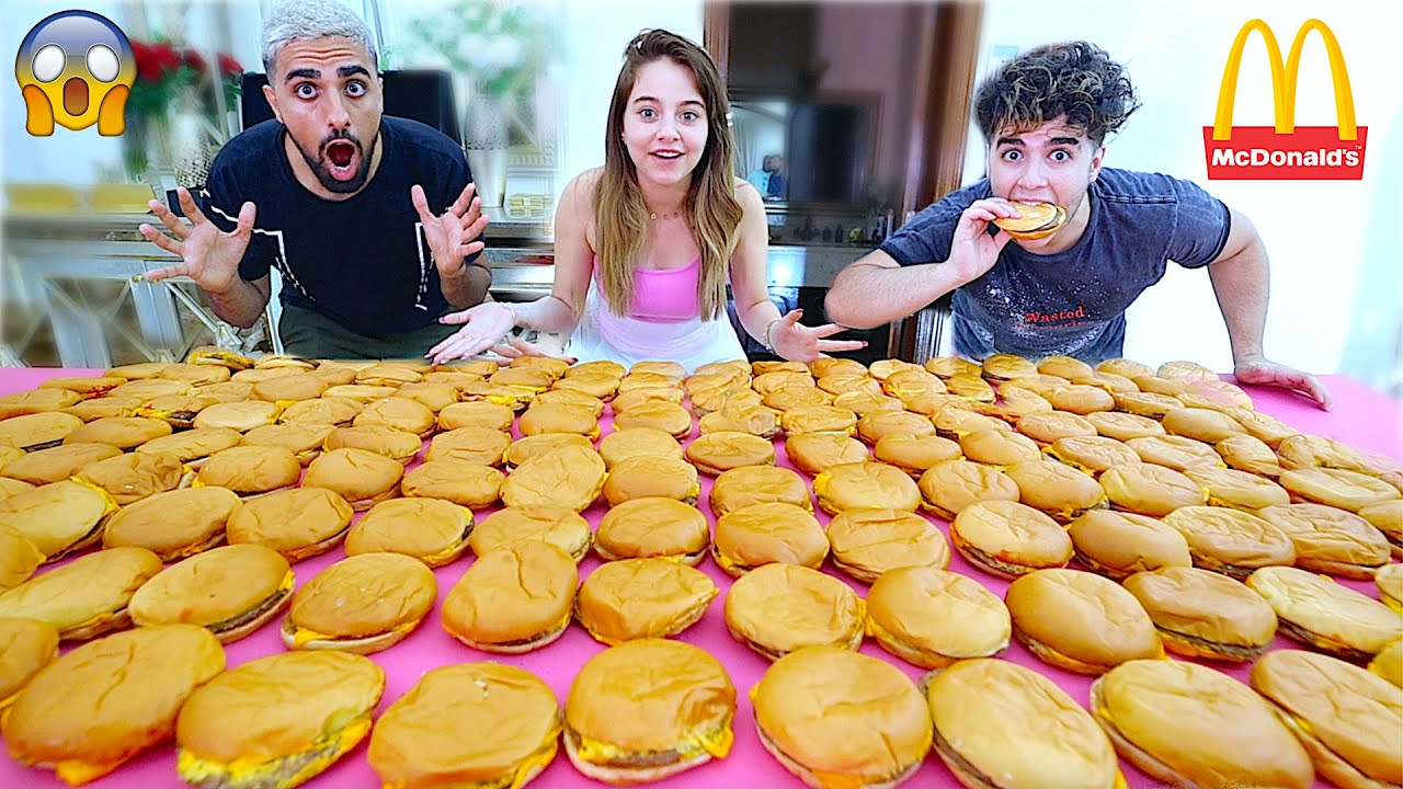 تحدي طلبت 1,000 برجر ماكدونالدز | حصل موقف مخيف ! 😱