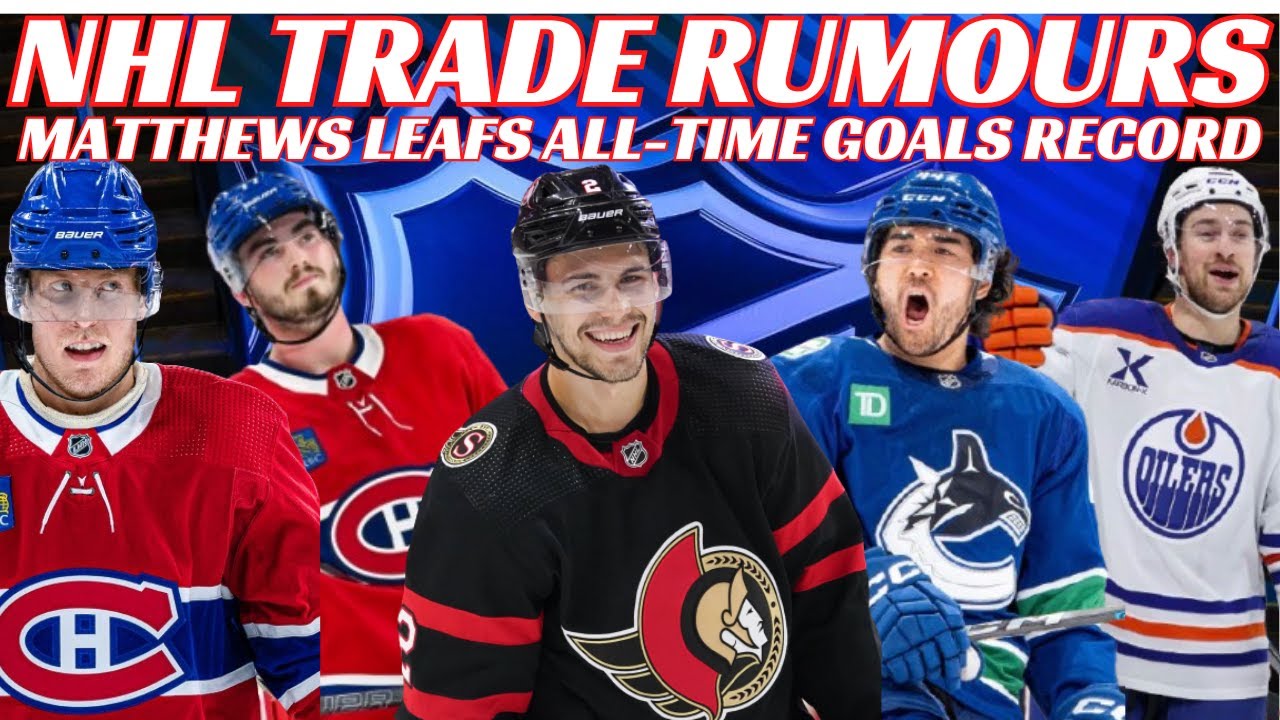 Слухи о трансферах в НХЛ: «Монреаль Канадиенс», «Оттава Сенаторз», «Эдмонтон Ойлерз», «Ванкувер К...