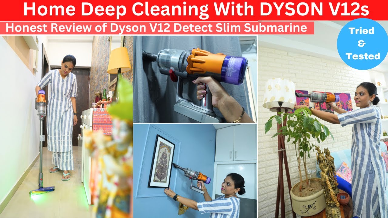 Deep Cleaning of HOME with DYSON V12s | Truth about V12s Wet & Dry Vacuum Cleaner