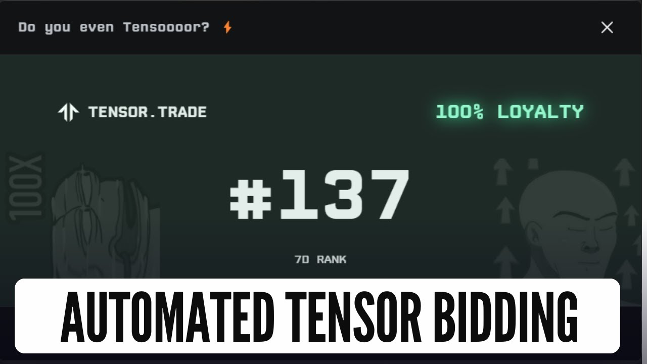 Tensor Auto Bidding - Point Farming - (I got Rank 137 in my first week)