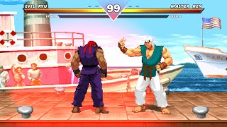 Evil Ryu Vs Master Ken - The Ultimate Insane Battle !