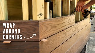 Finishing the Ceiling, Framing the Deck Skirting, Installing Cladding (DECK BUILD PART 5) Finishing the Ceiling, Framing the Deck Skirting, Installing Cladding (DECK BUILD PART 5)