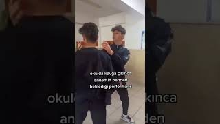 Okulda Kavga Çıktığında Annemin Beklediği Performans