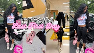 SENIOR YEAR DIARIES🗒️| GRWM for the first day of senior year! + mini vlog