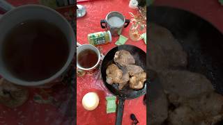 🐽Свиная шейка с Сахерным чайком🍵