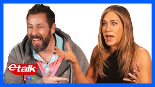 Murder Mystery 2 stars Adam Sandler and Jennifer Aniston love to bicker | Etalk Interview