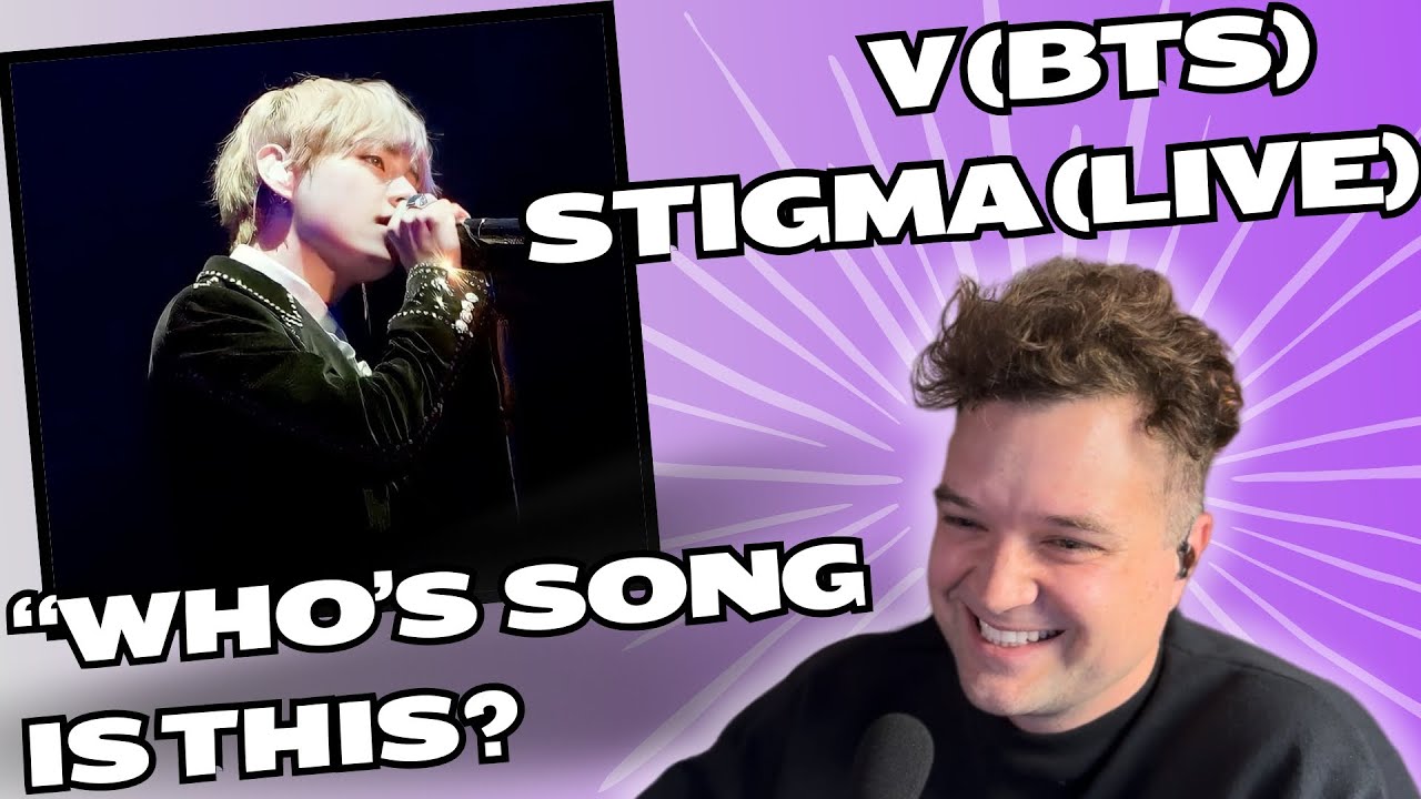 Former Boyband Member Reacts to V (BTS) - Stigma (Live)