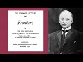 Lord Curzon on Frontiers Part 1