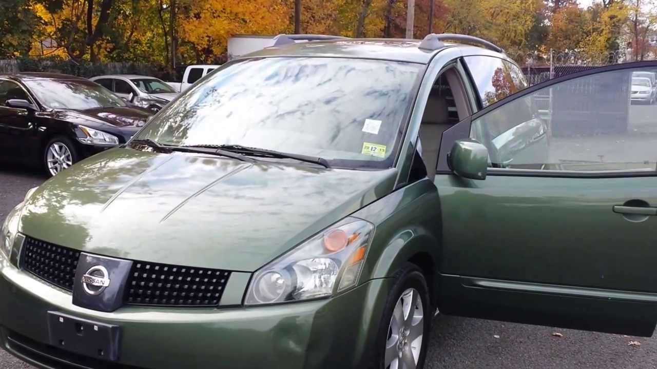 CONDITION REPORT FOR 2004 NISSAN QUEST 3.5 SE W/ LEATHER & SUNROOF