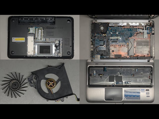 HP Pavilion dv6-6c43cl Disassembly RAM SSD Hard Drive Battery