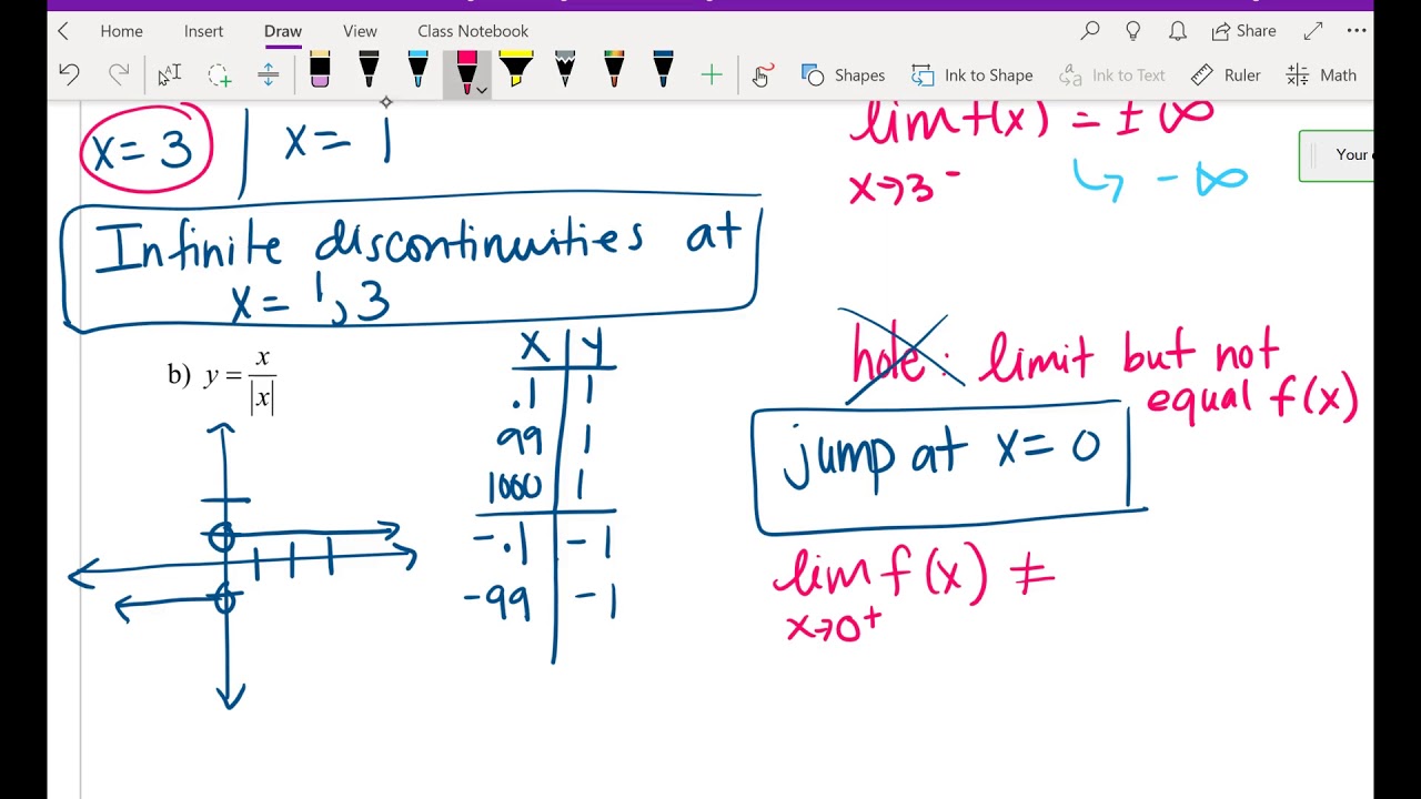 2-3 (calc) Precalculus Honors ex 1 and ex 2 - YouTube