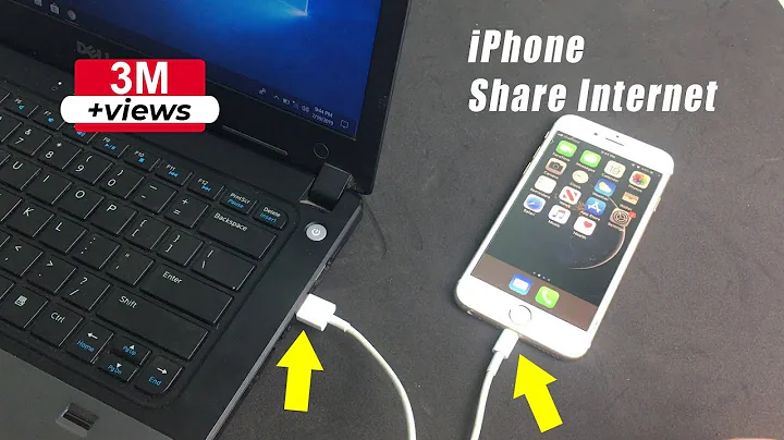 iPhone : Share Internet connection with Your PC using USB cable | NETVN
